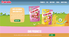Desktop Screenshot of fruittella.co.uk